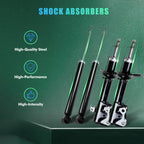 Set of 4 Struts for Toyota Echo (2000–2005)