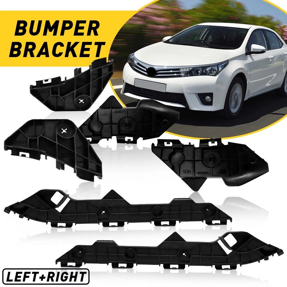 Set of 2 Bumper Brackets for Toyota Corolla (2009â2013)