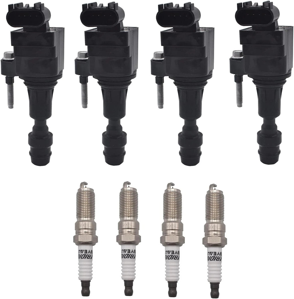 Ignition Coil and Spark Plug for Chevy Equinox Buick Regal Saturn GMC 2.4L (2010–2017)