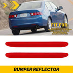 Set of 2 Rear Bumper Reflectors for Honda Accord Euro CL7 CL9 (2004–2008)