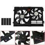 Radiator Condenser Cooling Fan for Volkswagen Passat (2006–2015)