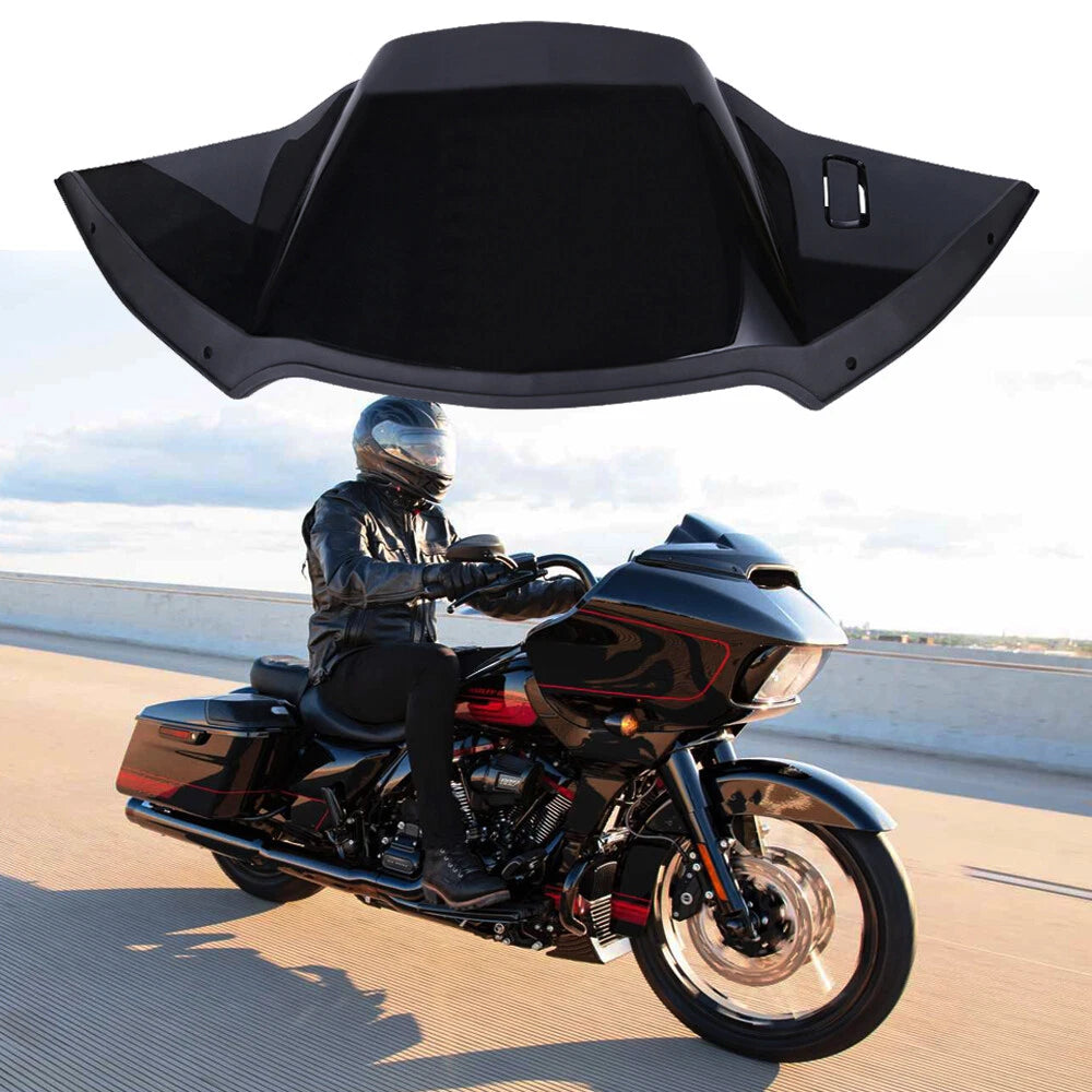 Black Top Air Duct Cover Fairing for Harley Road Glide (2015–2024)
