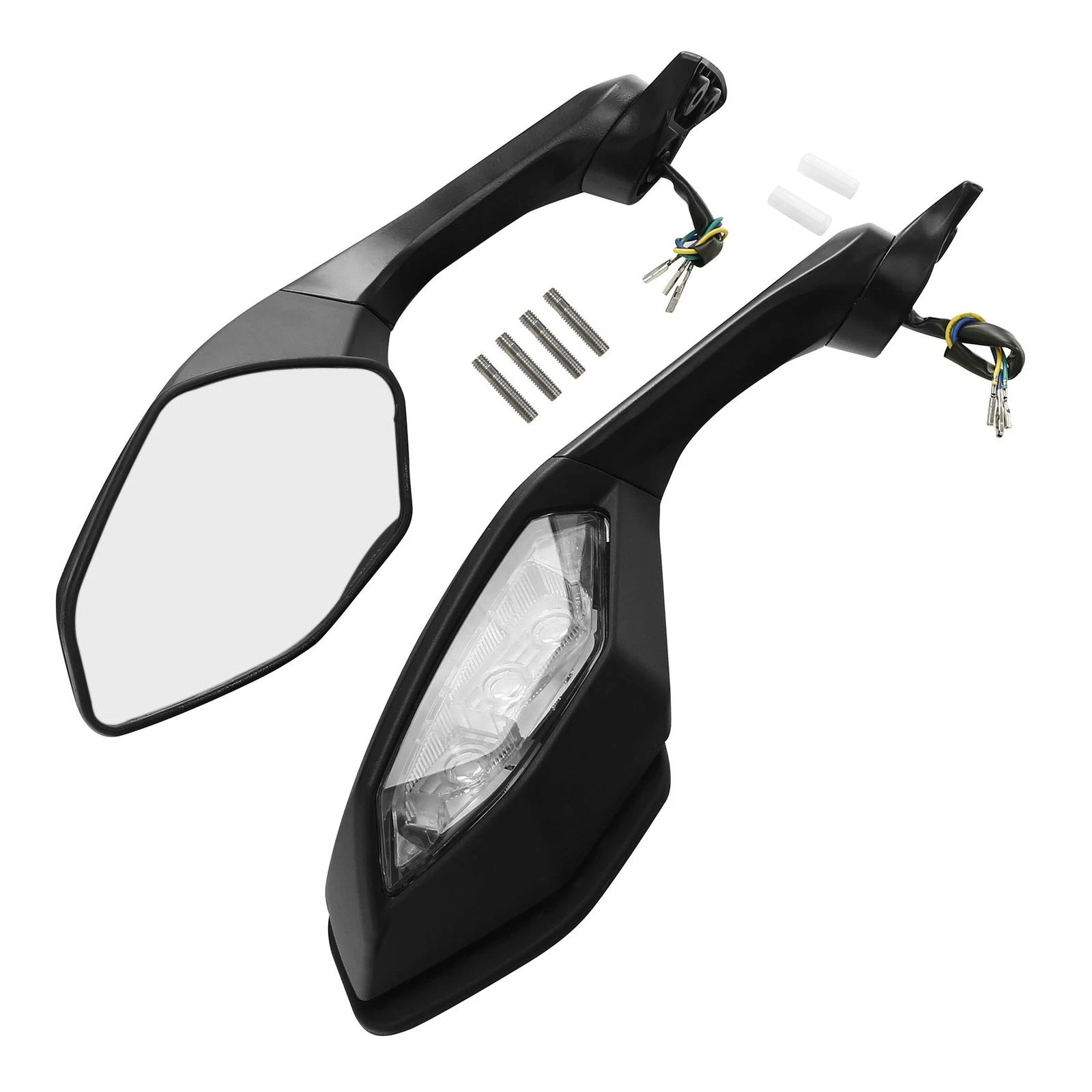 Rearview Mirrors with LED Turn Signals for Yamaha YZF R9 (2025)