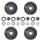 Spindle with Trailer Bearing Kit for 3500 lbs Trailer Hub (5 on 5.5)