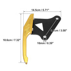 1 Pair Rear Seat Grab Rail Bar Handle Gold Tone for Honda MSX125 (2013–2023)