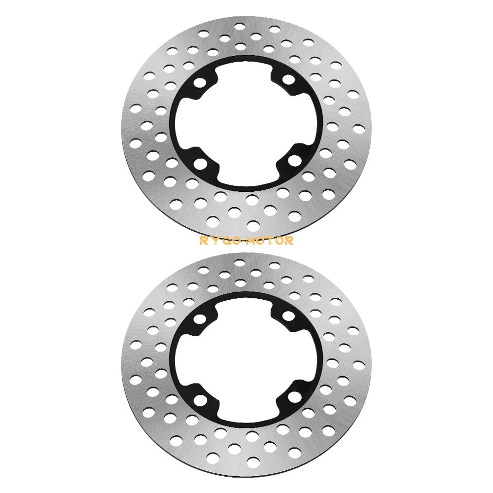 2X Front Brake Disc Rotors for Yamaha Grizzly 350/400/450 (2007–2014)