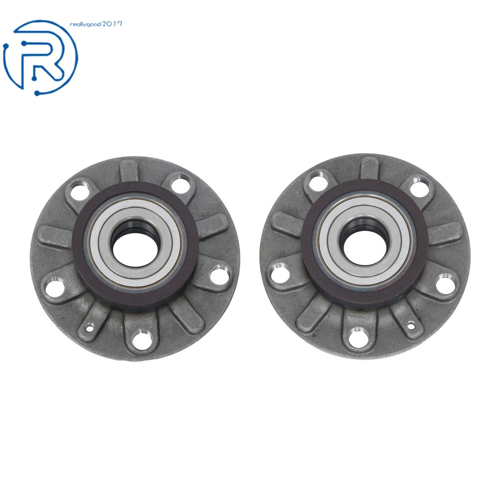 Pair of Rear Wheel Bearing Hub Assembly for Volkswagen Jetta Golf Audi A3 (2006–2019)