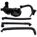 5 Pc Crankcase Vent Valve & Breather Hose Kit for BMW 3 5 Series X3 X5 Z3 Z4 (1998–2021)