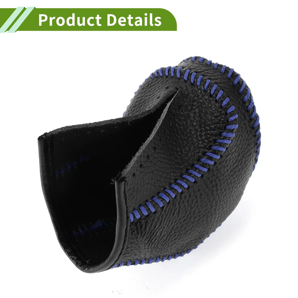 Set of 1 Gear Shift Knob Cover for Toyota Tacoma (2016–2022) Pebbled Black Blue