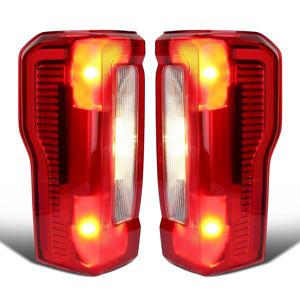 Halogen Tail Light Pair for Ford F-250 F-350 Super Duty (2023–2024)