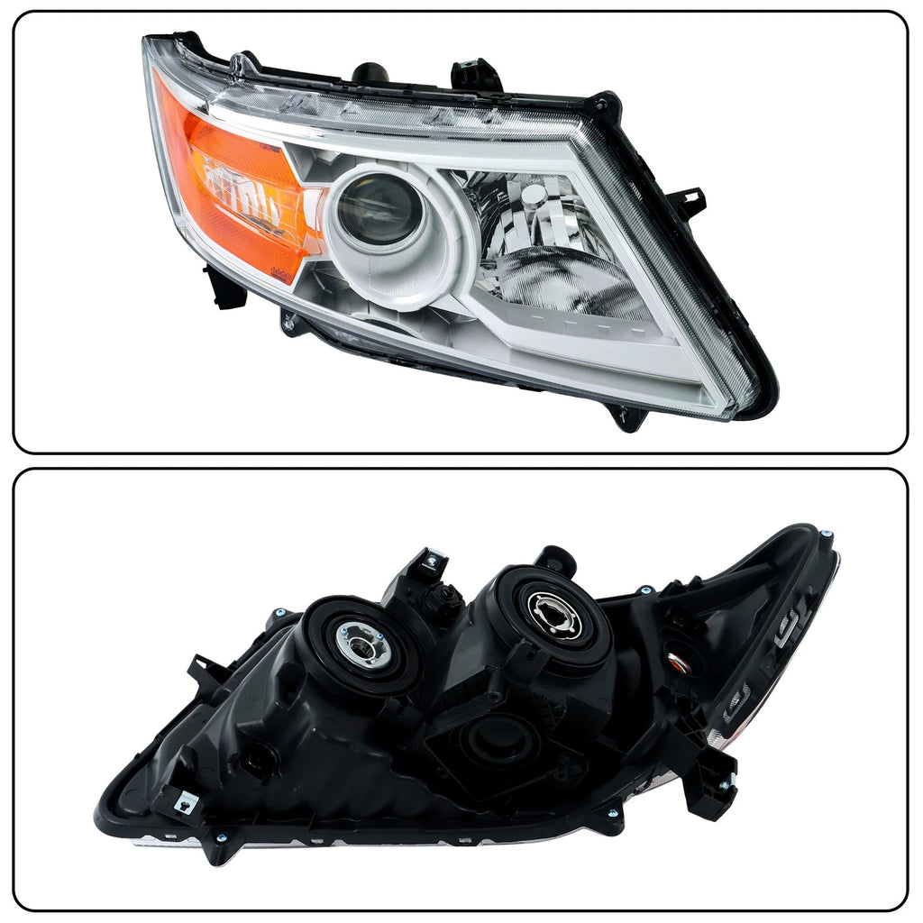 Pair Headlight Assemblies for Honda Odyssey (2011–2017) Halogen