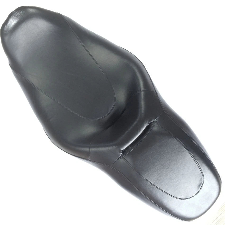 Driver Passenger Black Seat for Harley Davidson FLHX Street Glide (2008–2013)