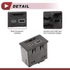 Auxiliary USB Jack Port No. 13525431 for Cadillac XT4 (2019–2020)
