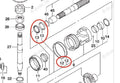 Lower Unit Seal Kit for Suzuki DF325 DF350 (4 Stroke) 09282-45001