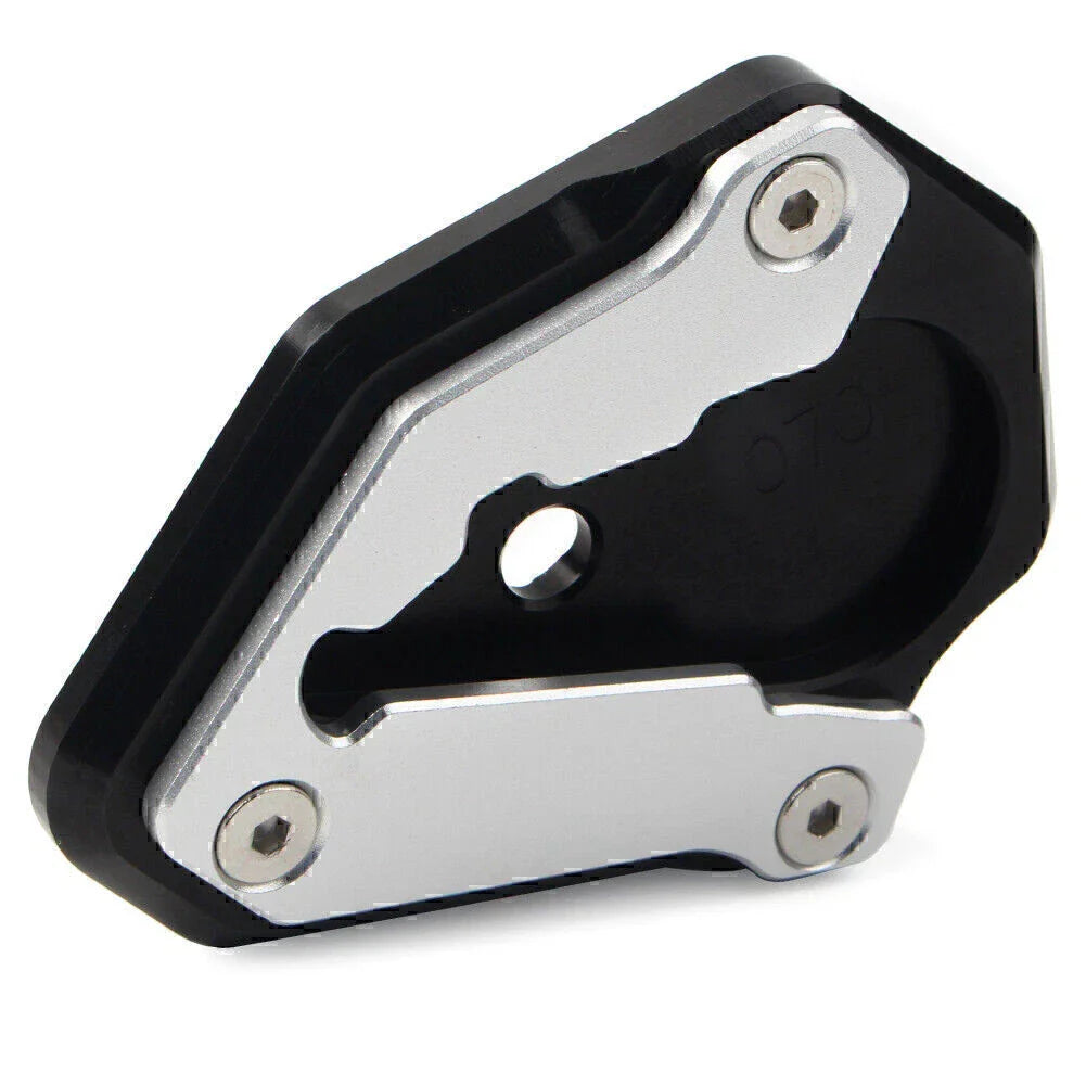 CNC Black Side Stand Enlarger Pad for Ducati 848 1098 1198 (2008-2015)