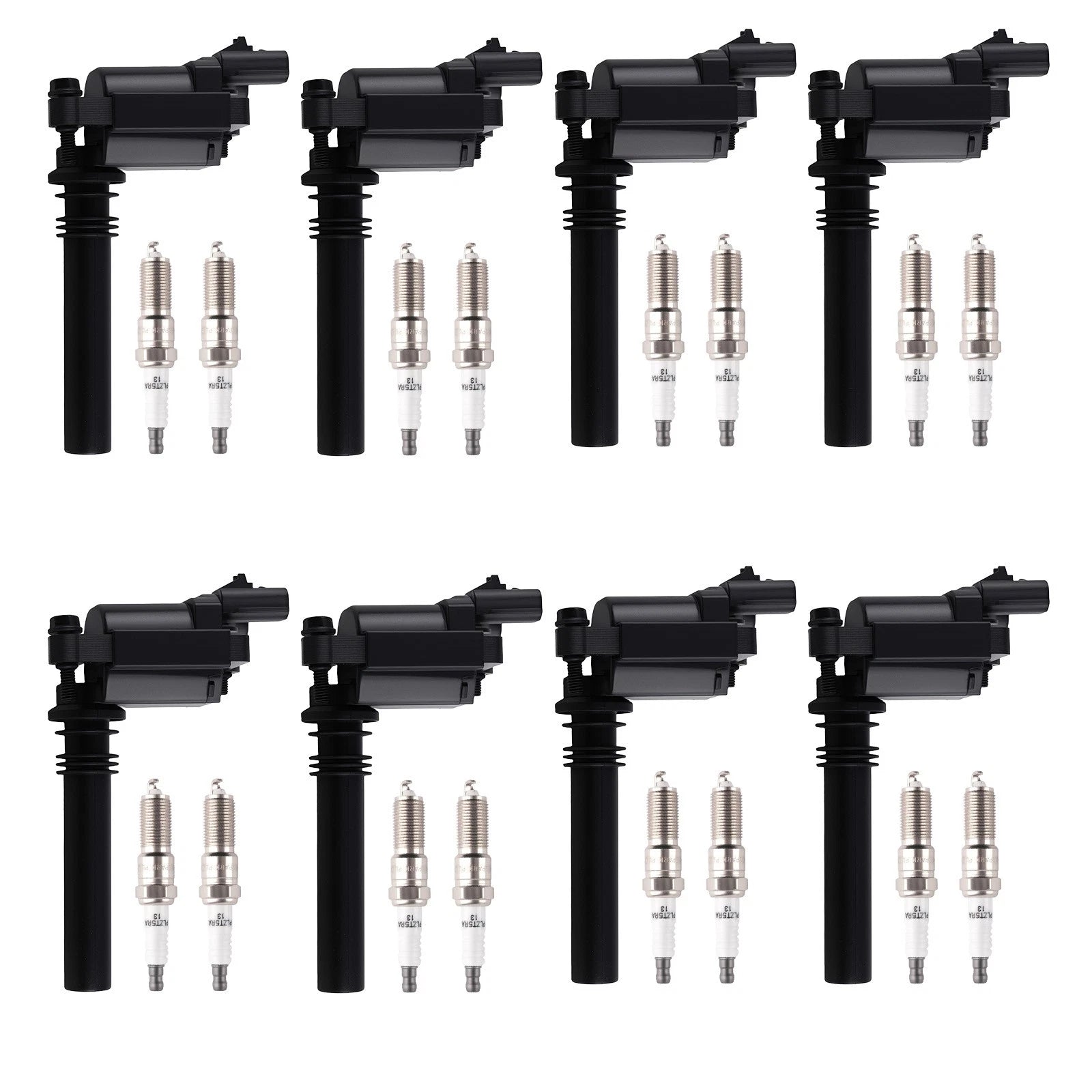 Set of 8 Ignition Coils + 16 Spark Plugs for Chrysler 300 (2005)
