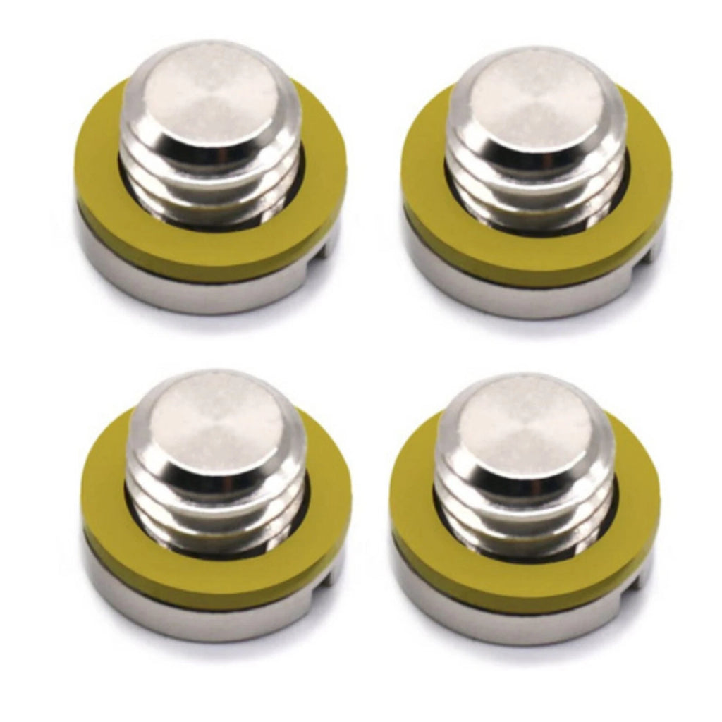 4X Lower Unit Drain Plug Gearcase Screw for Mercury (Fits 18-2244, 10-79953A2, 79953Q2)