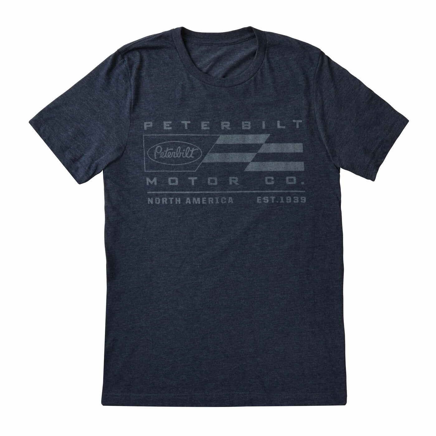 Heathered T-shirt for Peterbilt Trucks (Small)