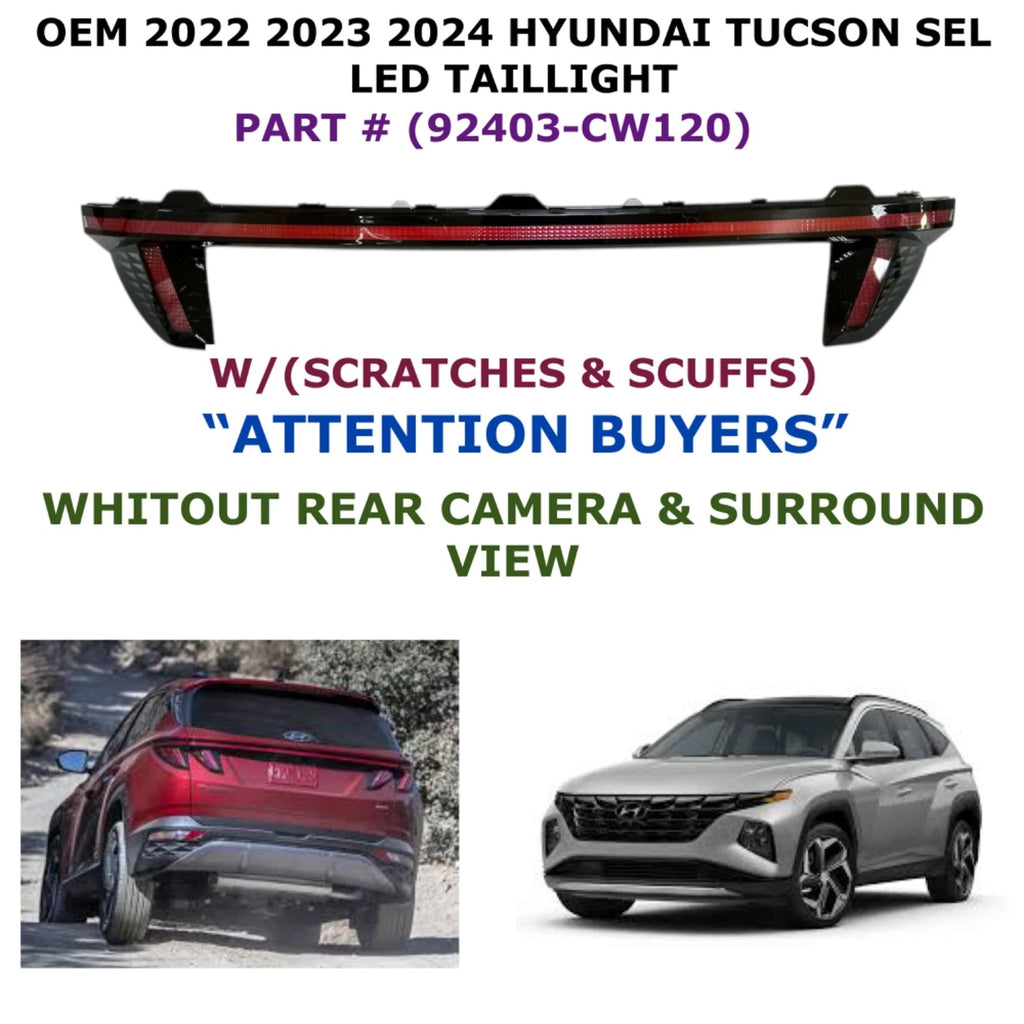 LED Taillight for Hyundai Tucson SEL (2022–2024) 92403-CW120
