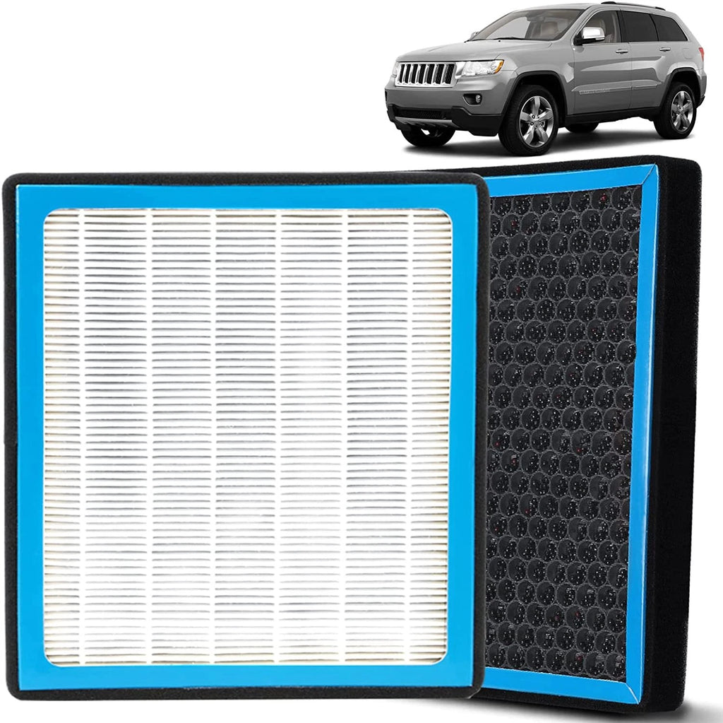 HEPA Cabin Air Filter for Dodge Durango (2011–2020) Jeep Grand Cherokee (2011–2021)