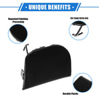 Front Left Tow Hook Cover for Toyota Prius XW30 (2012–2015) Black
