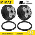 2X Front Wheel Brake Drum Hub & Dust Seal for Yamaha Timberwolf 250 (1992–1998)