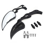 Teardrop Mirror for Yamaha Cruiser Royal Star Road Star V-Star Max Warrior (1996–2023)