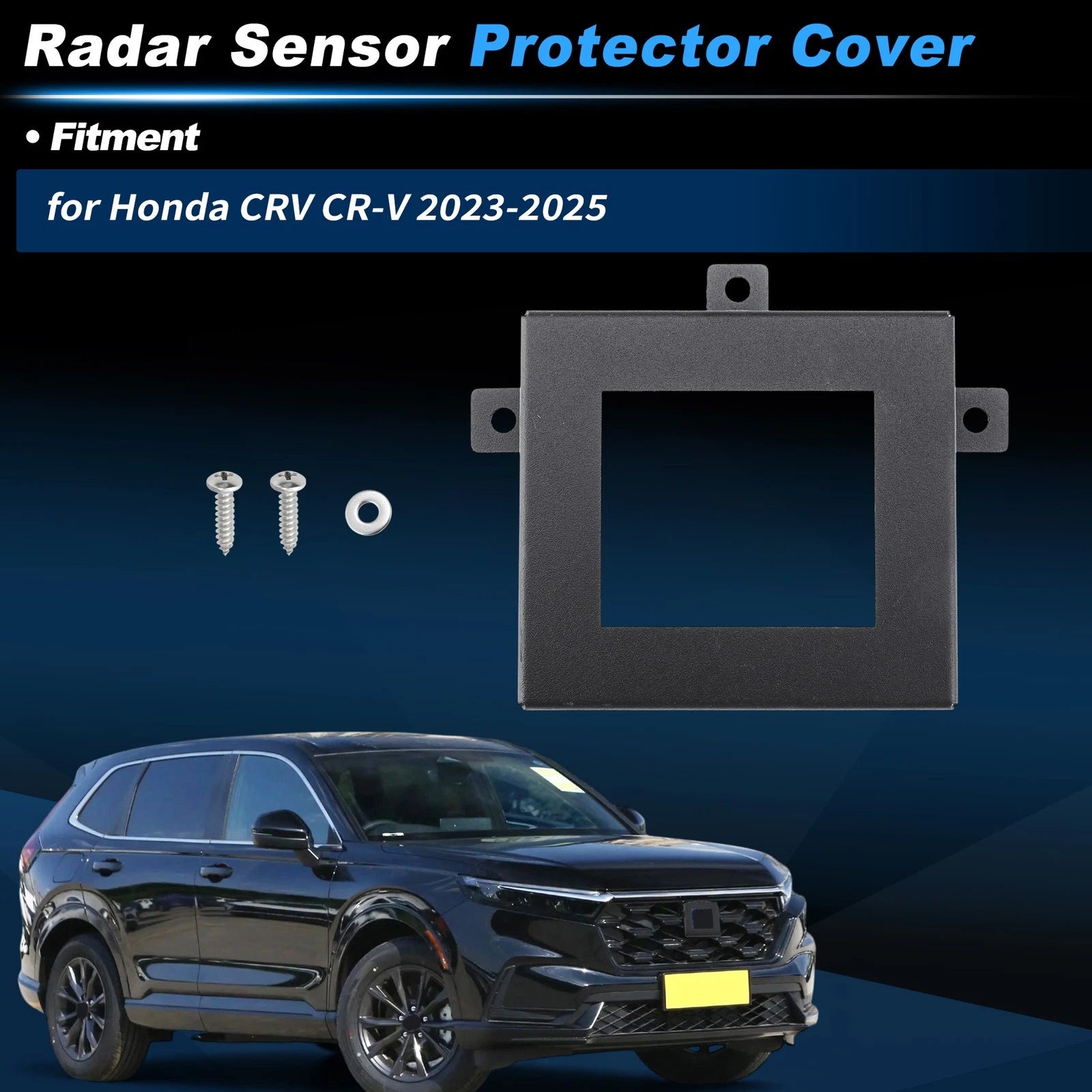 Front Distance Radar Sensor Protector Cover Bracket for Honda CR-V (2023–2025)