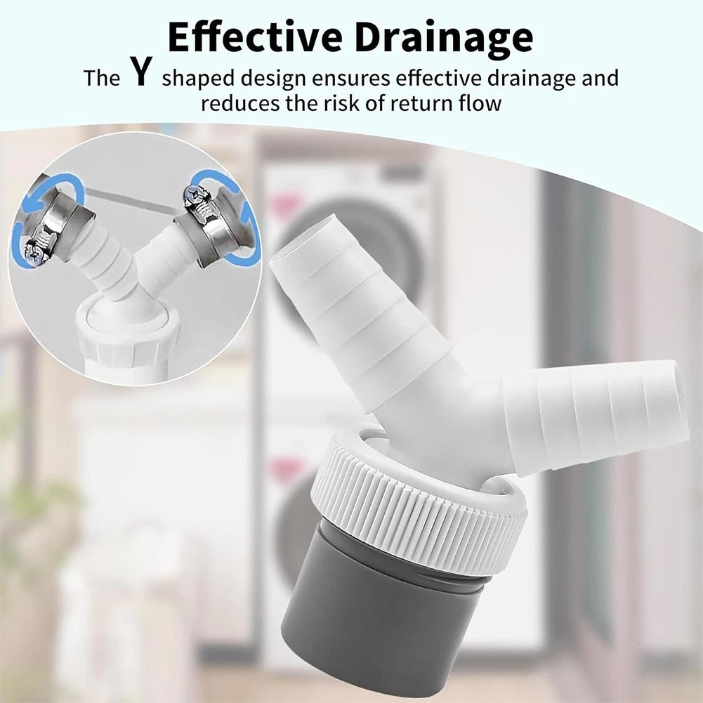 40mm Drain Adapter for Washing Machine and Dishwasher (Universal Fit)
