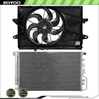 A/C Condenser and Cooling Fan Kit for GMC Terrain (2016–2017)