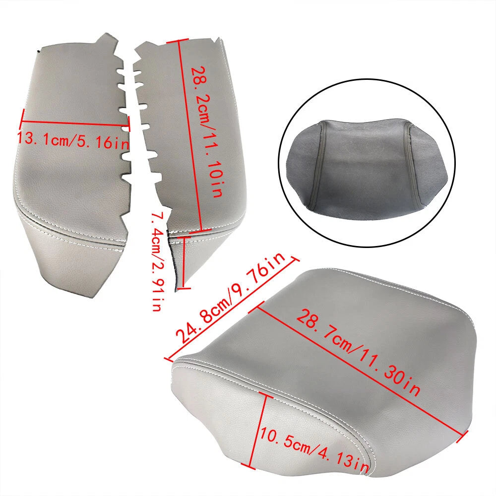 Front Door Armrest Cover for Honda Pilot (2009-2015) Leather