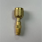 R32 Left Hand Thread 14 SAE LH Female to Male Adapter for R454B R32 Tank