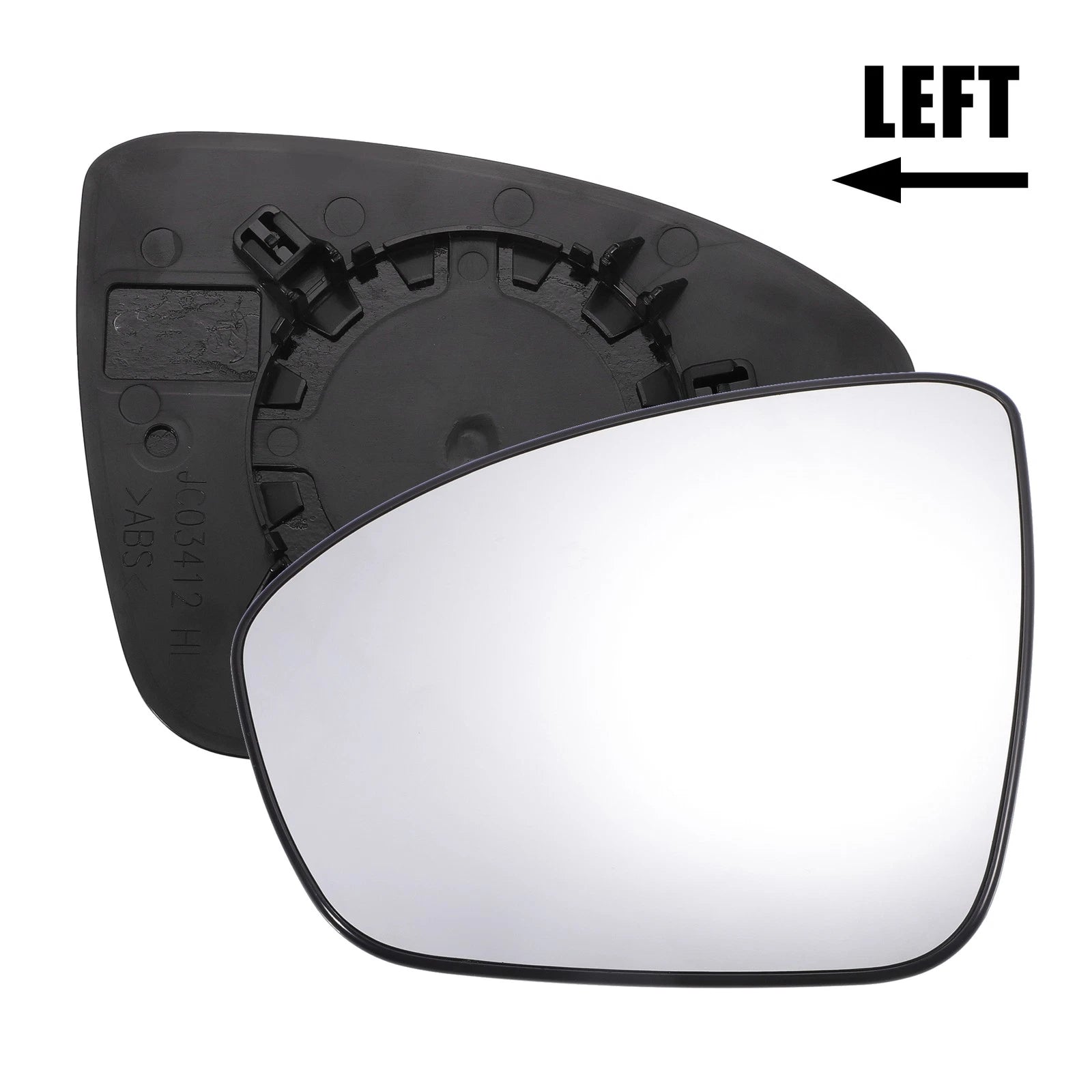 Left Side Mirror Glass w/ Backing Plate for Nissan Altima (2019–2021)