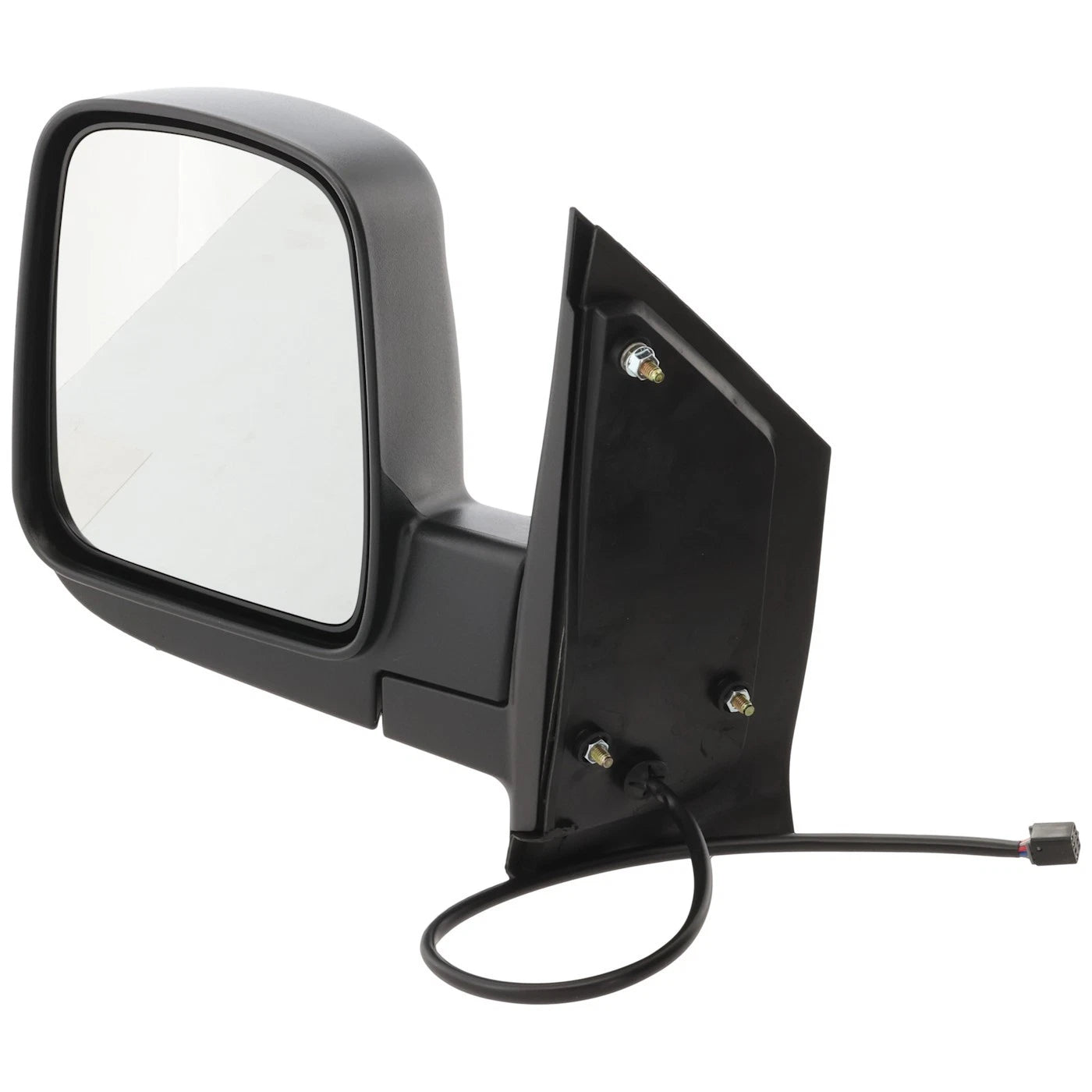 Power Mirror for Chevrolet Express 3500 (2003–2007) Left Manual Fold Black