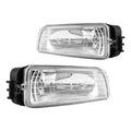 Fog Light Assembly Halogen for Honda Accord (2006–2007) Chrome Bulbs
