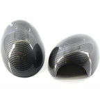 Carbon Fiber Style Mirror Cover Caps for BMW Mini (2006-2012)