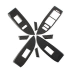 8 x RHD Car Door Window Lift Switch Panel Covers for Toyota Prius (2012-2015)