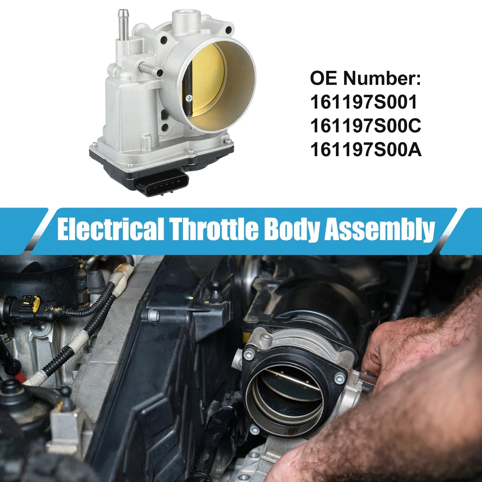 Electronic Throttle Body Assembly No. 161197S001/161197S00C for Nissan Xterra (2000–2004)
