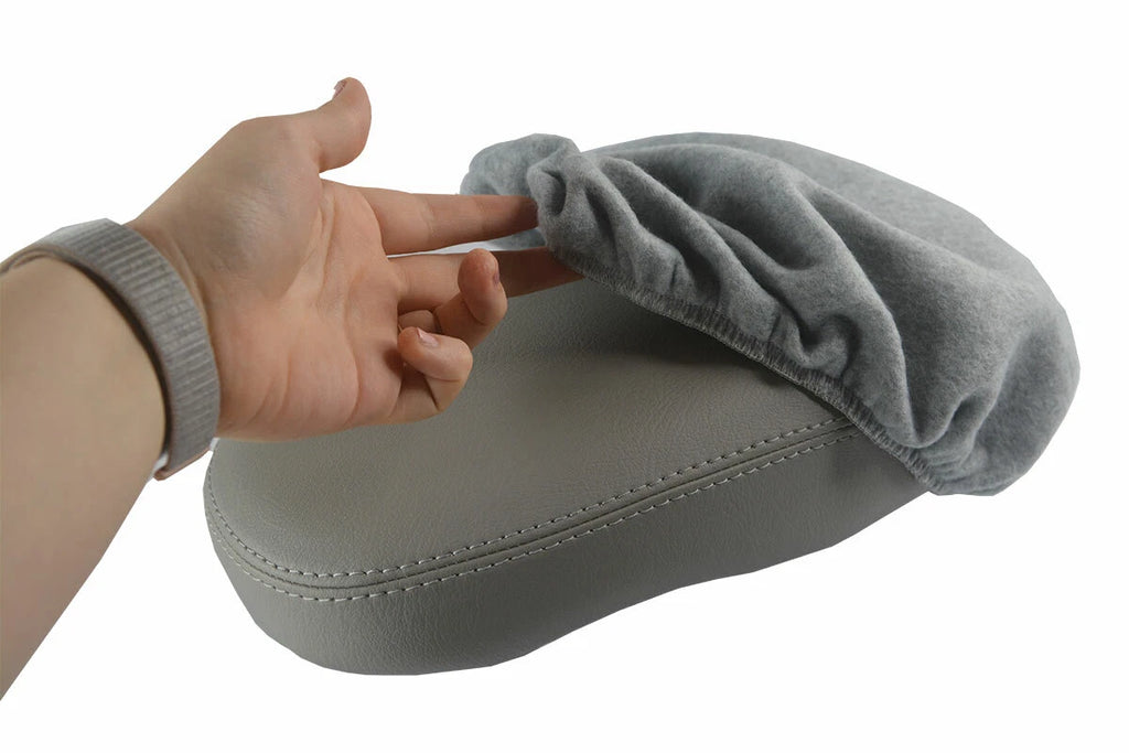 Armrest Cover Protector for Kia Soul (2014–2019) Gray Fleece