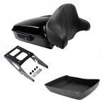 Chopped Trunk Backrest Mount Rack for Harley Softail Sport Glide (2018–2021)