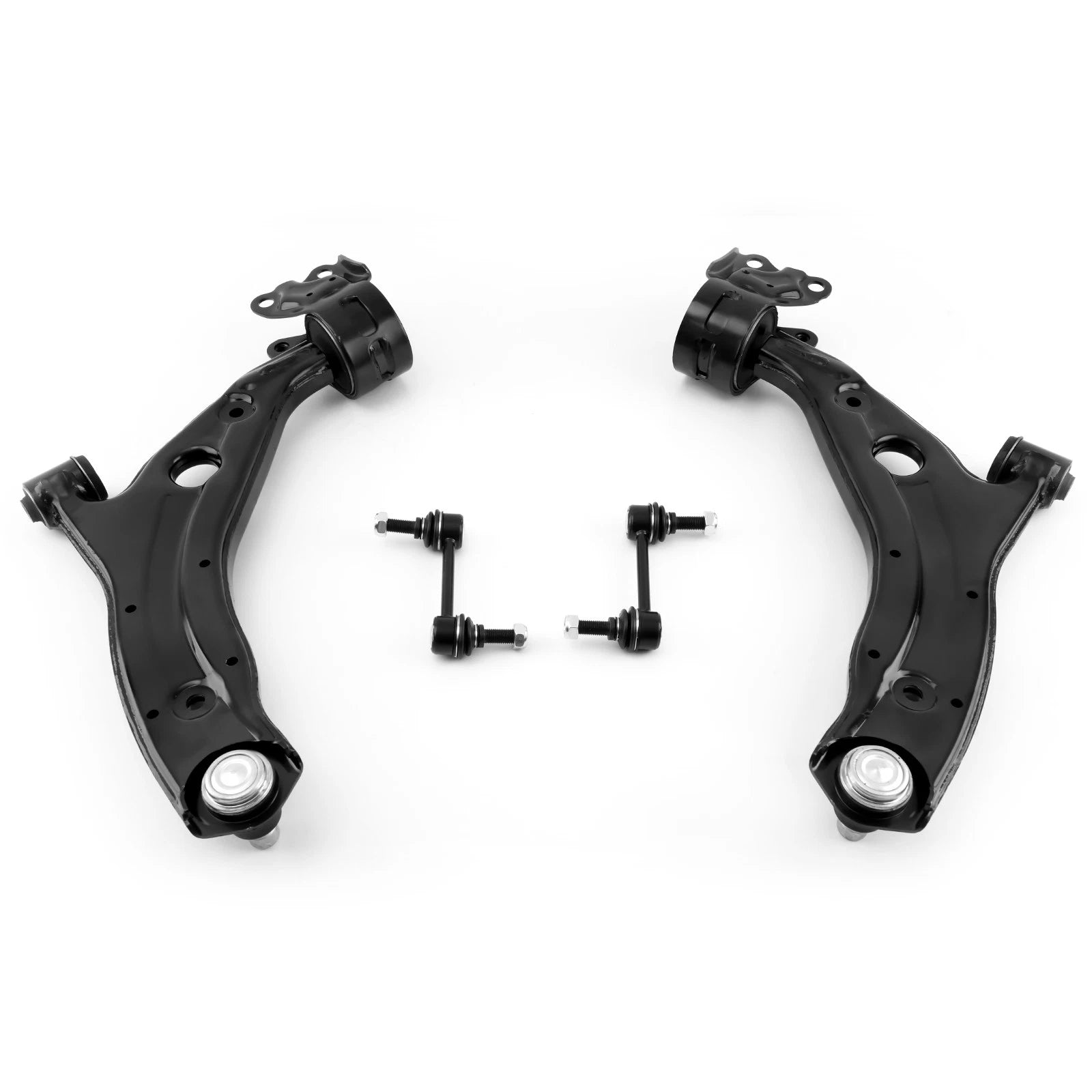 Set of 4 Front Lower Control Arms with Ball Joints for Ford Edge MKX (2007-2015)