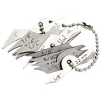 10 Piece Stainless Steel Fillet Welding Gauge Set for Automotive
