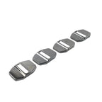 Black Door Lock Covers for BMW F40, F45, Benz C-Class, Maserati