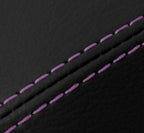 Leather Console Lid Armrest Cover for Toyota 4Runner (2003–2009) Purple Stitch