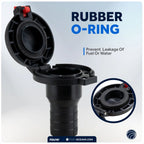 1-1/2" Boat Gas Deck Fill/Filler for Marine Fuel (Universal)
