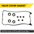 Valve Cover Gasket Set for Honda Civic VX EX Si Del Sol (1992–1995) 1.6L SOHC L4