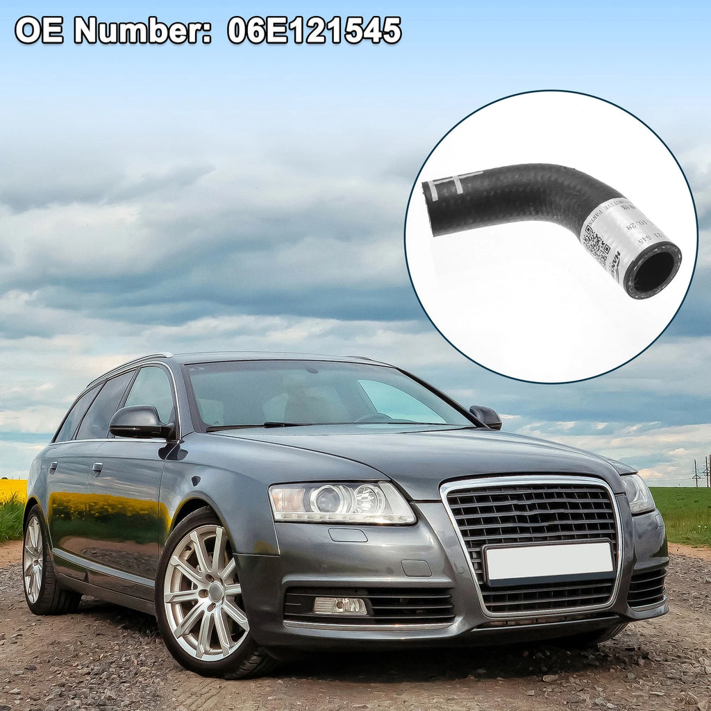 Radiator Hose Coolant Pipe for Audi A6 Quattro 3.0L V6 (2005–2011) No. 06E121545 Rubber