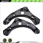 2Pcs Front Lower Control Arm Ball Joint Suspension Kit for Nissan Micra (2015–2019)