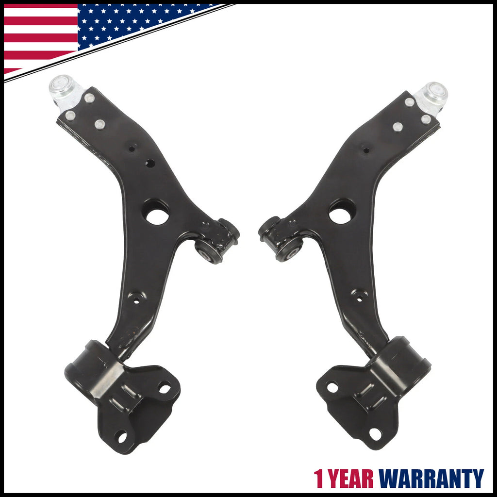 Pair of Front Lower Control Arms w/ Ball Joints for Ford Transit Connect (2014–2020)