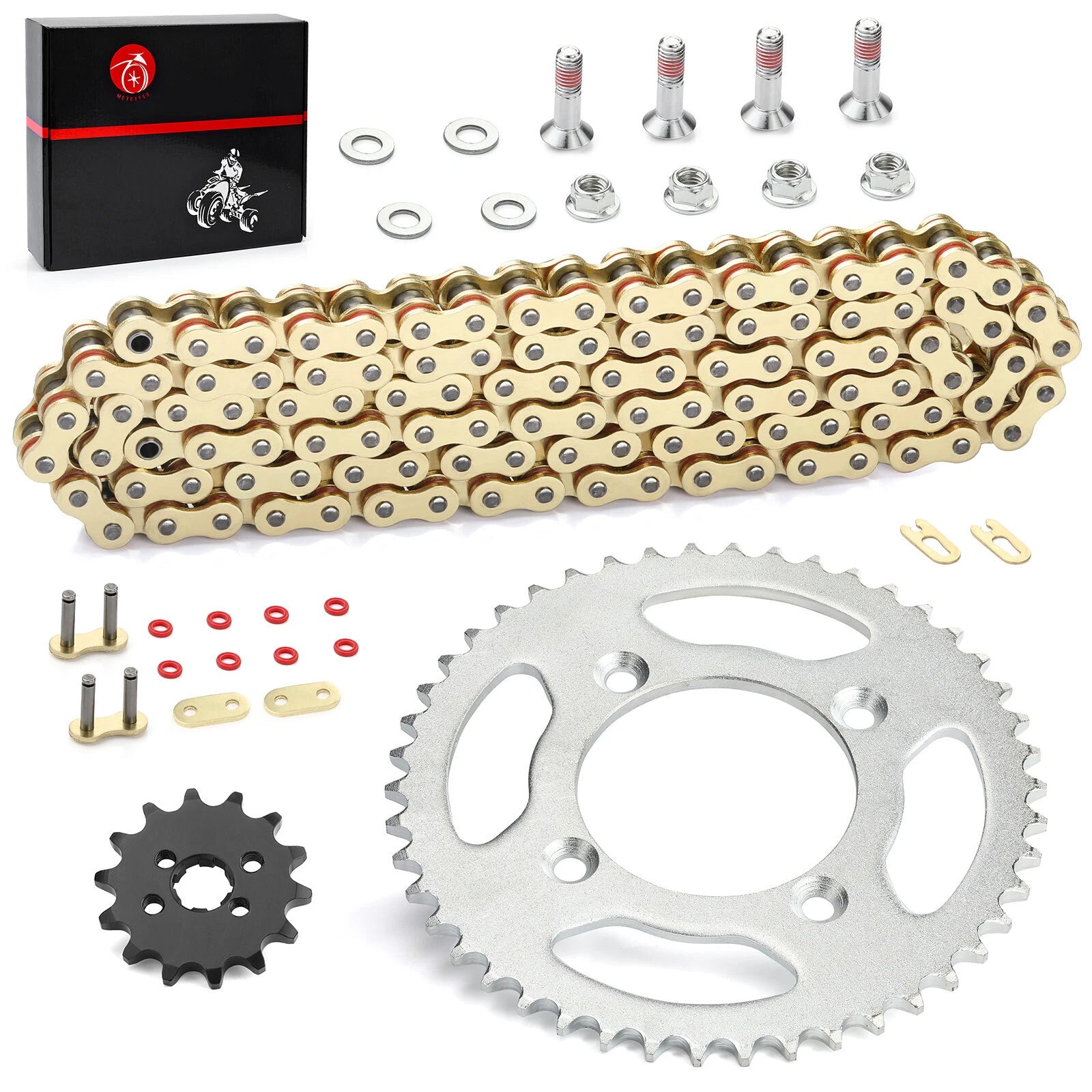 Sprocket Chain Set 14/46 Tooth 420 for Honda XR80R (1985–2003) CRF80F (2004–2013)